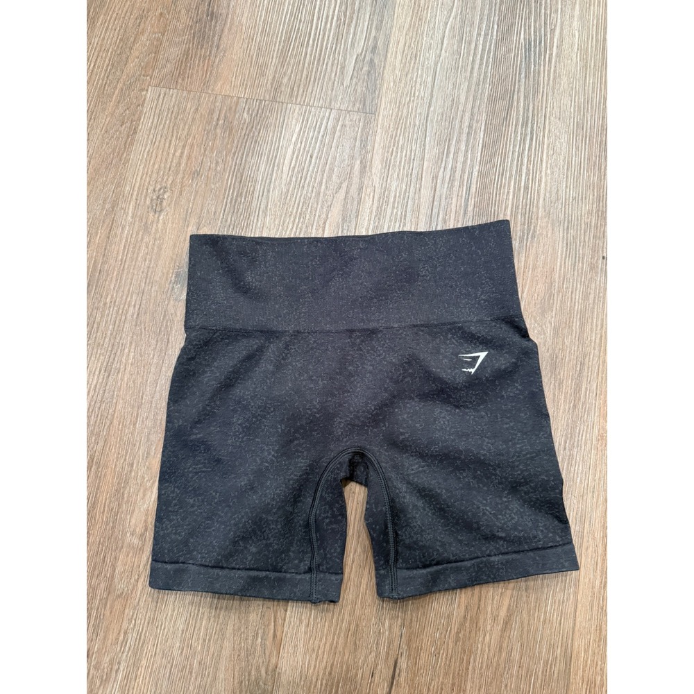 Gymshark Vital Seamless 2.0 Shorts Charcoal Marl High Rise Athletic Mens Small